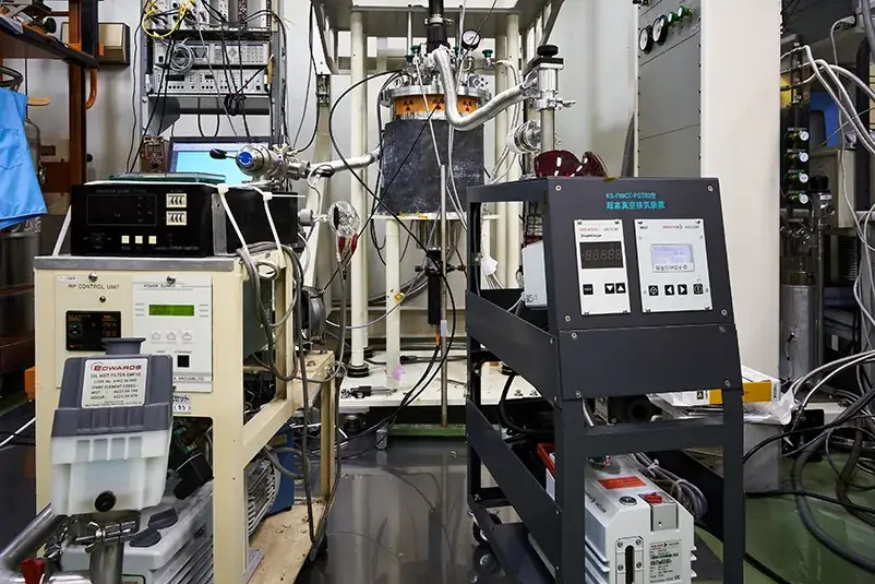 写真:メスバウアー分光器